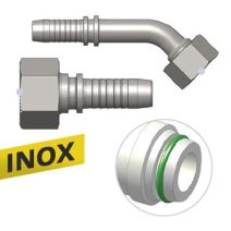 INOX HIDRAULIKA TÖMLŐ CSATLAKOZÓK / HÜVELYEK